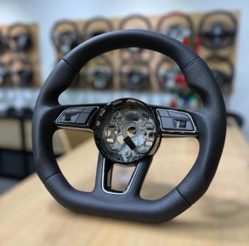 Preview: AUDI S LINIE A3 A4 S4 A5 S5 A4 Q2 SQ2  Lenkrad neu beziehen